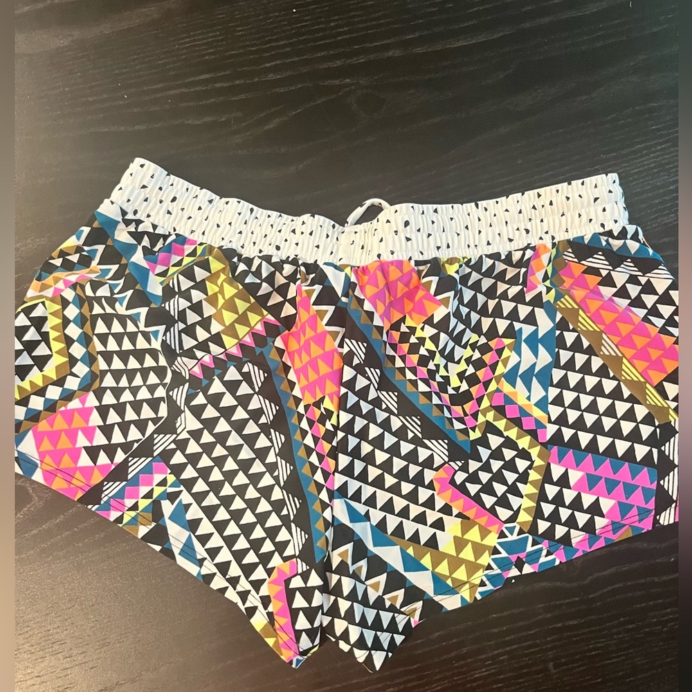 🔴5 for $25- Volcom Abstract Swim cover shorts L